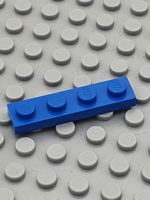LEGO  10x Platte Basic Brick 1x4 - 3710 - Div. Farben
