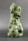 Boyd's Crystal Art Glass SKIPPY the DOG #4 ENGLISH YEW Green 1-26-83 NOS — photo 6