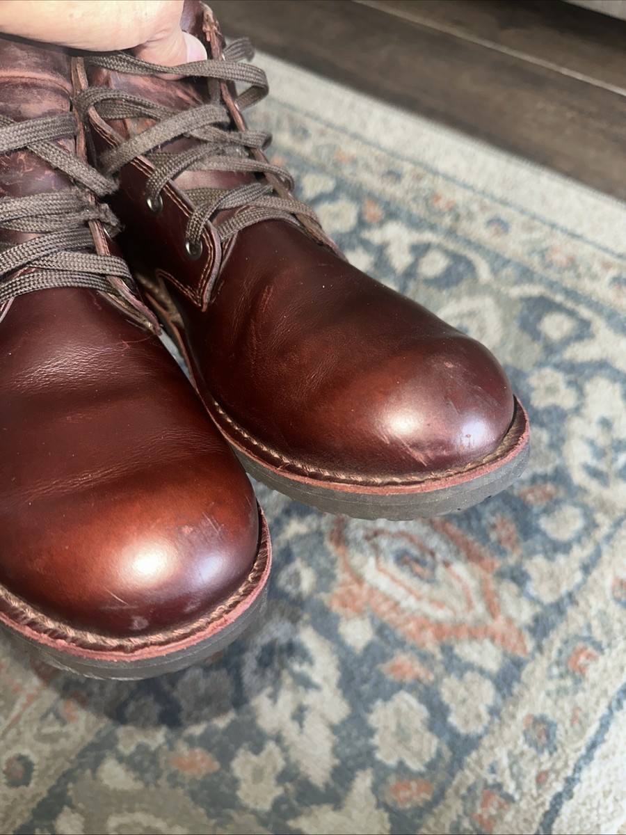 Danner Sz 10 Brown Leather Wolf Creek Chukka Boots 32671 Work Wear Blue Collar Danner Mens Wolf Creek Waterproof Chukka Boots 32671 Leather  main image 4