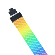 Lian-Li Strimer Wireless 12 4-Pin Addressable RGB GPU Power Extension Cable, 8 L