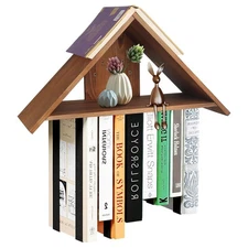 Floating Book Shelf Wall Mounted Home Decor Gift - for Office, Living Room, B...