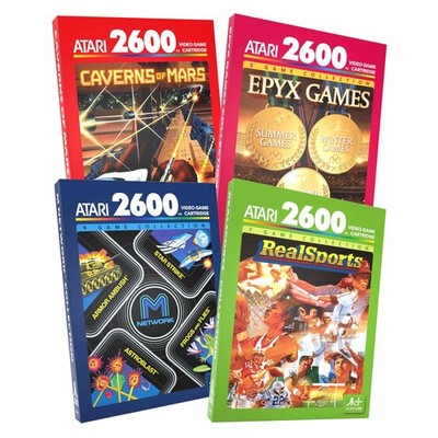 Caverns of Mars EPYX Games M-Network RealSports Collection Atari Bundle NEU&OVP