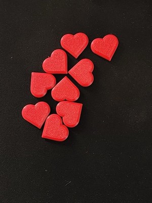 Mini Heart Shape 3D Prints For Valentines Day