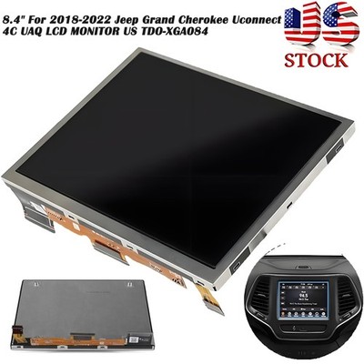 8.4'' For 2018-2022 Jeep Grand Cherokee Uconnect 4C UAQ LCD MONITOR US TDO-XGA084