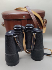 Carl Zeiss Jena Jenoptem DDR 10x50W Multi-Coated Binoculars & Case. Date 1980
