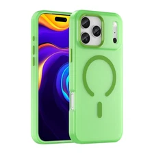 Shockproof Soft Magnetic Mag Safe Case For iPhone 17 Pro Max 16 15 Matte Cover