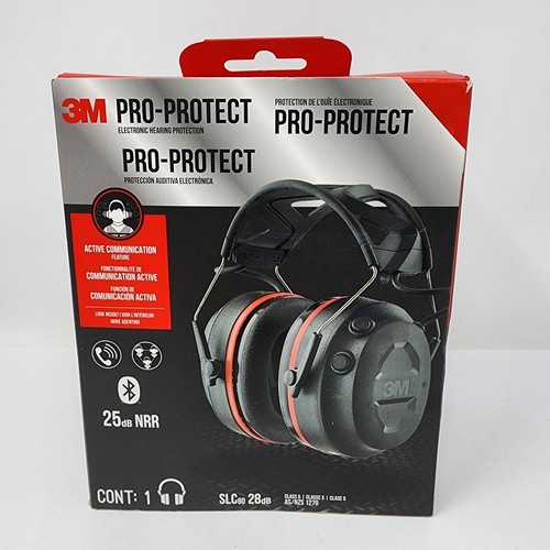 3M Pro-Protect Electronic Hearing Protection 25dB NRR 90545H1-DC-PS
