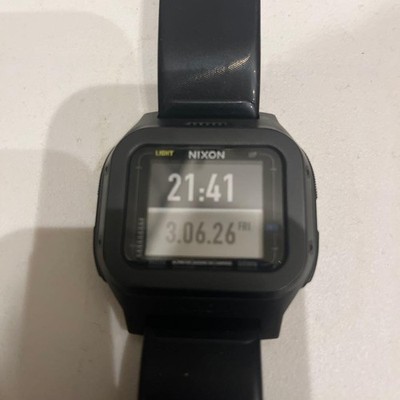 NIXON Regulus Expedition Digital Outdoor Watch Black Rare Limited Edition