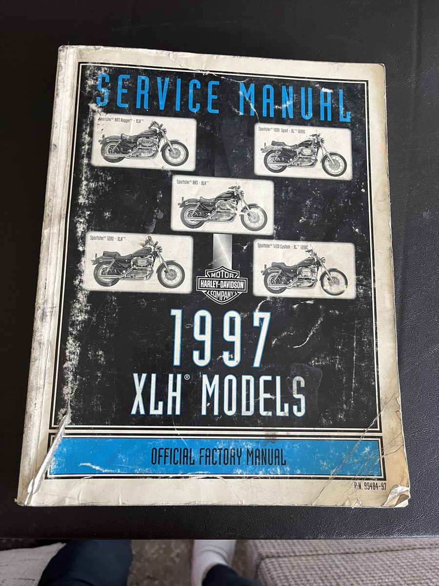 1997~1998 XLH Sportster サービスマニュアル 1997 Harley Davidson XLH Sportster Model Service Manual 99484-97