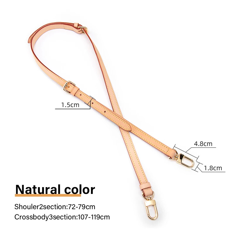 Vachetta Crossbody Leather Strap for LV Speedy 20 25 30 35 PurseStrap ...