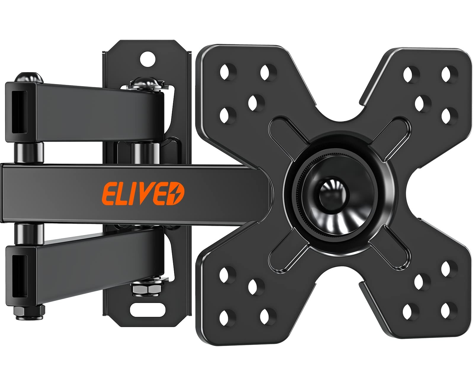ELIVED TV Wall Mount for Most 13-30 inch TVs and Monitors Swivel and Tilt Ful...