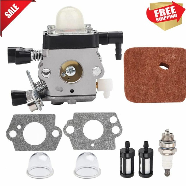 C1QS186 Carburetor Stihl FS45 FS55R String Trimmer Weedeater Air Tune Up Kit eBay