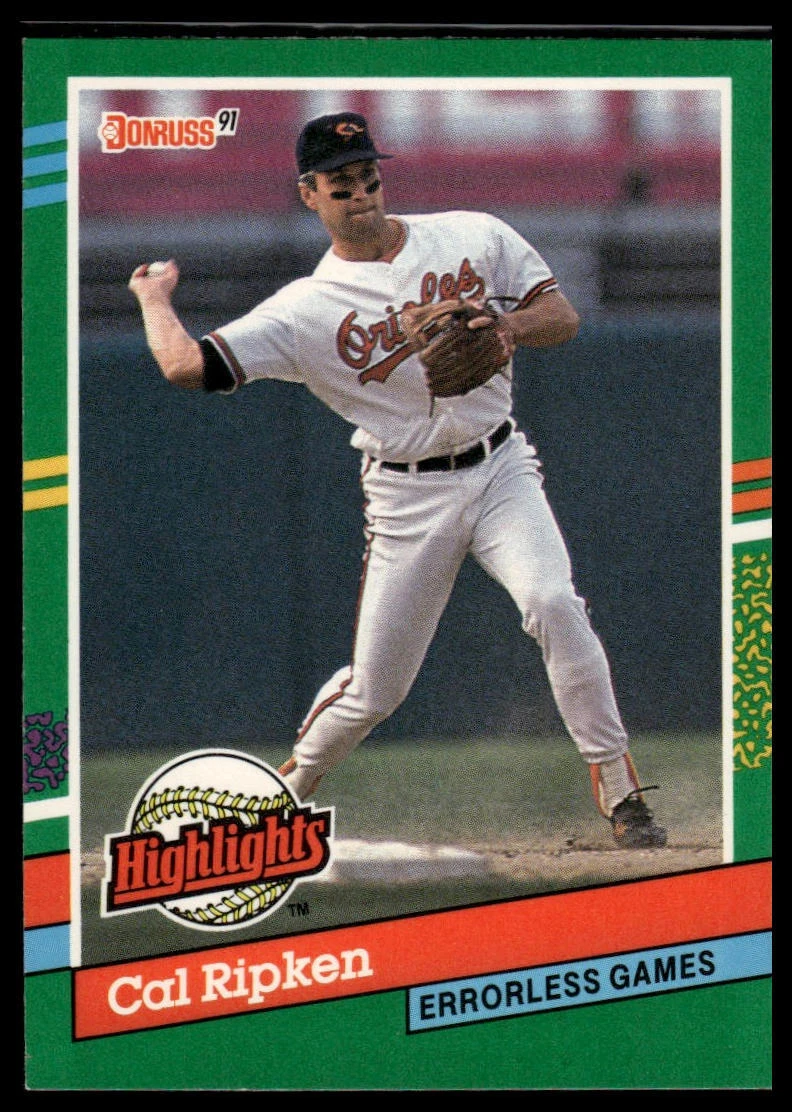 1991 Donruss #BC-17a Cal Ripken Jr. Bonus Cards