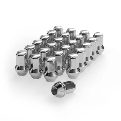 For Ford F150 2003-2014 EXPEDITION NAVIGATOR 24x Chrome 14x2 Wheel Lug Nut Spike