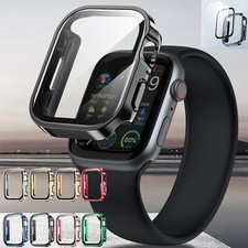 Fr Apple Watch Series 10 42mm 46mm Hard PC Waterproof Case with Screen Protector