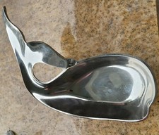 METAL WHALE DECOR&nbsp; FOR TABLE / GARDEN...14.25  LONG 1.15 lbs.&nbsp;
