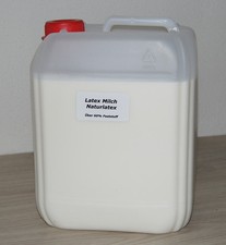5Liter NATUR LATEX Kautschuk FARBIG Ammoniakfrei Fl&uuml;ssig Latex Gummi 1L=13,36&euro;