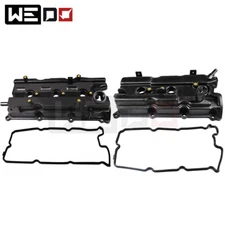 Set of 2 Valve Covers w/ Gasket & Cap Fits 02-09 I35 Nissan Maxima Murano Altima