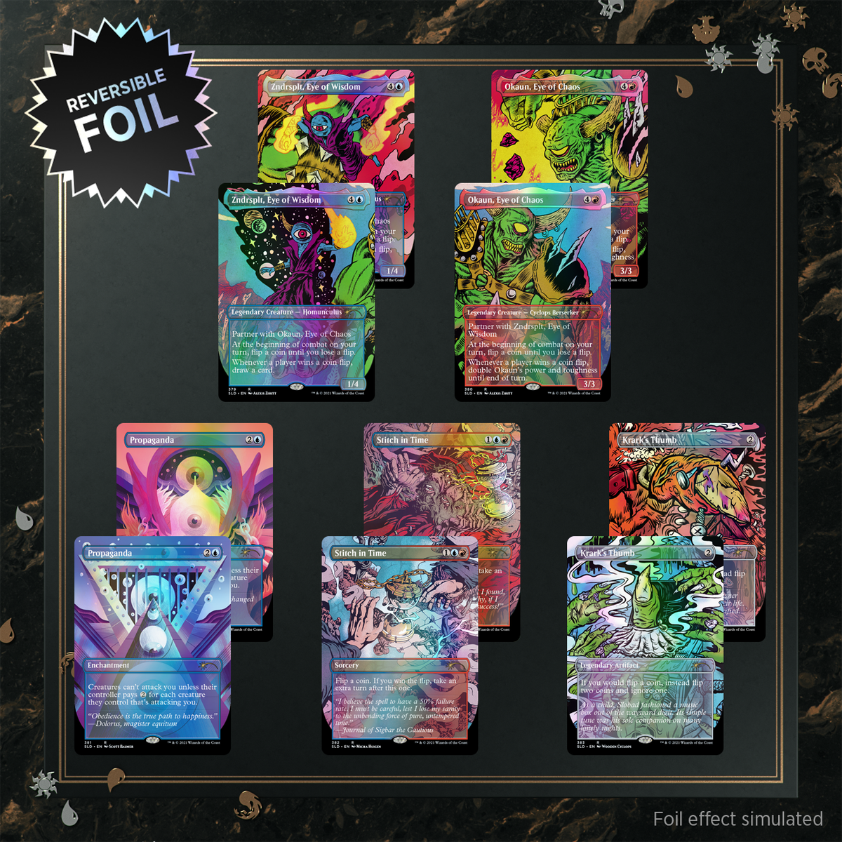 MTG 「Heads I Win, Tails You Lose」 Heads I Win, Tails you lose Commander Deck - EN - MTG NEU