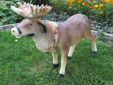 Rentier 60 cm Weihnachtsdeko Elch Weihnachts Dekoration Deko Figur Santa