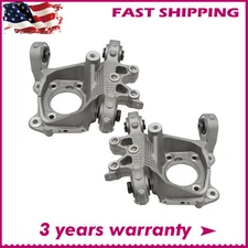 Pair Rear LH & RH Suspension Knuckle For 14-18 Jeep Cherokee 5090073AE 5090072AE