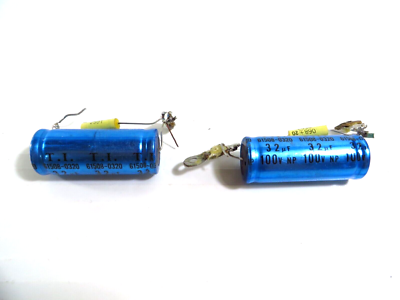 2 Pack Texas Instruments Metallized Polyester Axial Capacitors