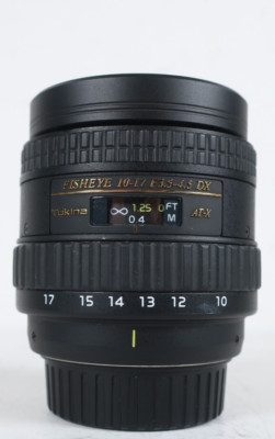 Tokina 10-17mm f3.5-4.5 AT-X DX AF Fisheye Lens for Nikon