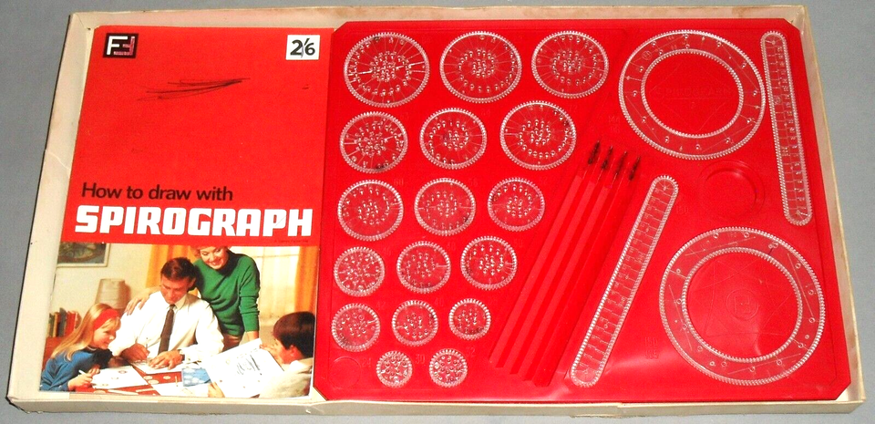 Années 1960 Spirograph Denys Fisher par Sylvain Roche