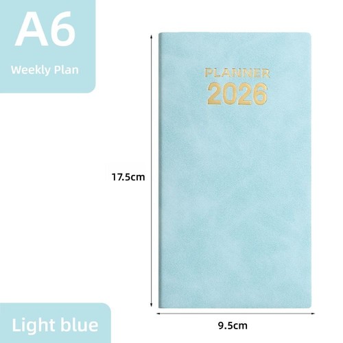 To Do List Appointment Notebooks A6 Daily Weekly Planner Students - Picture 2 of 20