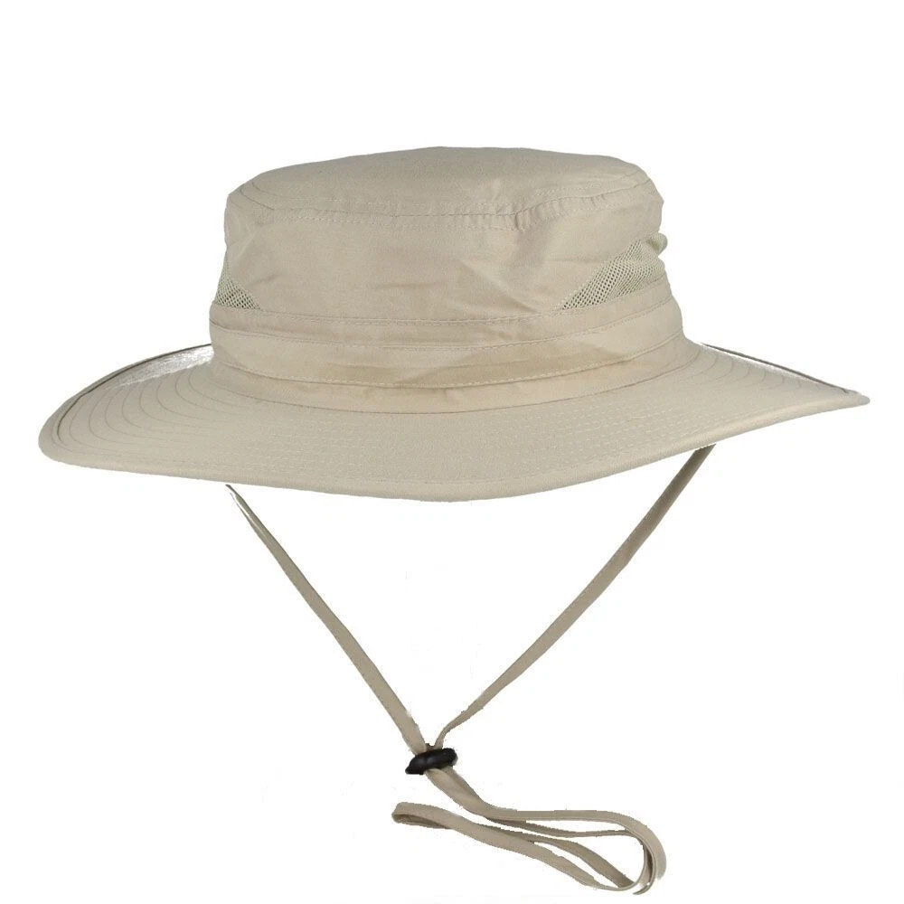 Lightweight Safari Hat: Wide Brim Mesh Bucket for Men/Women: Sun Protection, hat
