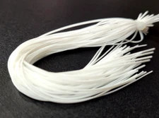 RUBBER SILICONE LEGS - Fly Tying Materials - WHITE - Sili Legs - NEW!