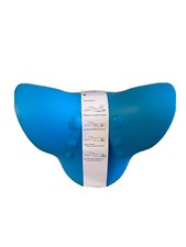 Neck and Shoulder Relaxer, Chiropractic Pillow Neck Stretcher Blue 