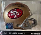 Rickey Jackson Signed Mini Helmet SF 49ers Inscribed “HOF 2010” NFL Hologram