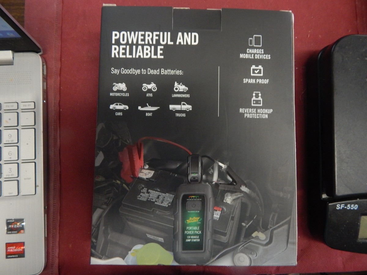 Battery Tender 030-1000-WH -600 Amp Vehicle Jump Starter