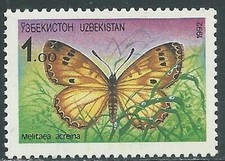1992 UZBEKISTAN FARFALLA MNH ** - SV21-2
