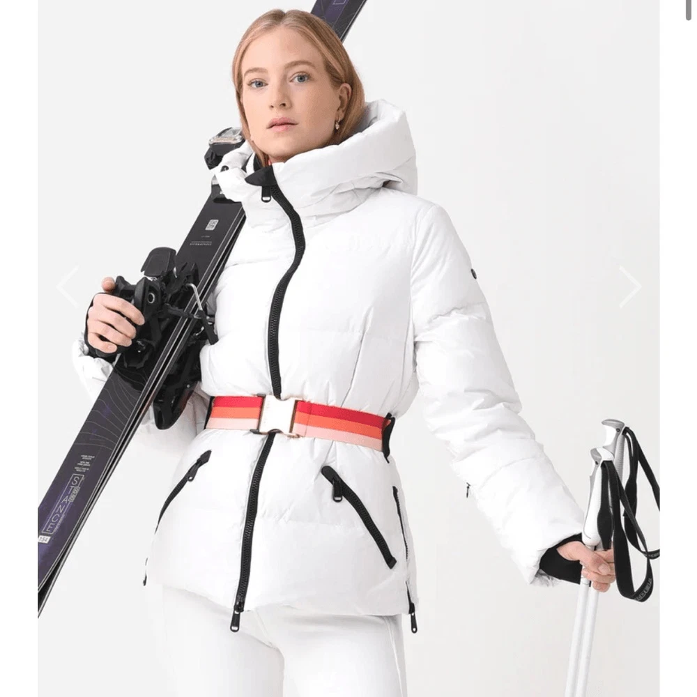 Goldbergh Women s Snowmass Jacket Belted Ski Coat Waterproof NWT