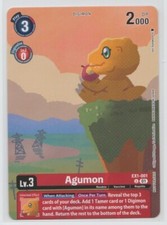 Digimon TCG Agumon EX1-001 - Digimon Promotion Cards - Alternate Art NM English