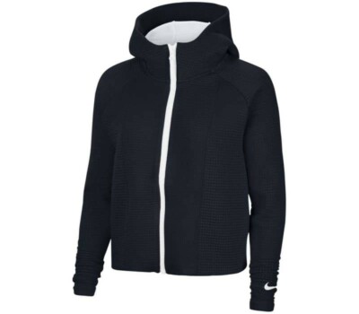 Nike Tech Pack Fleece Damen Hoodie Schwarz Neu ~ CZ1380 010
