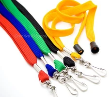 LOT 250 Breakaway NECK Lanyards - STRAP - For ID Badges