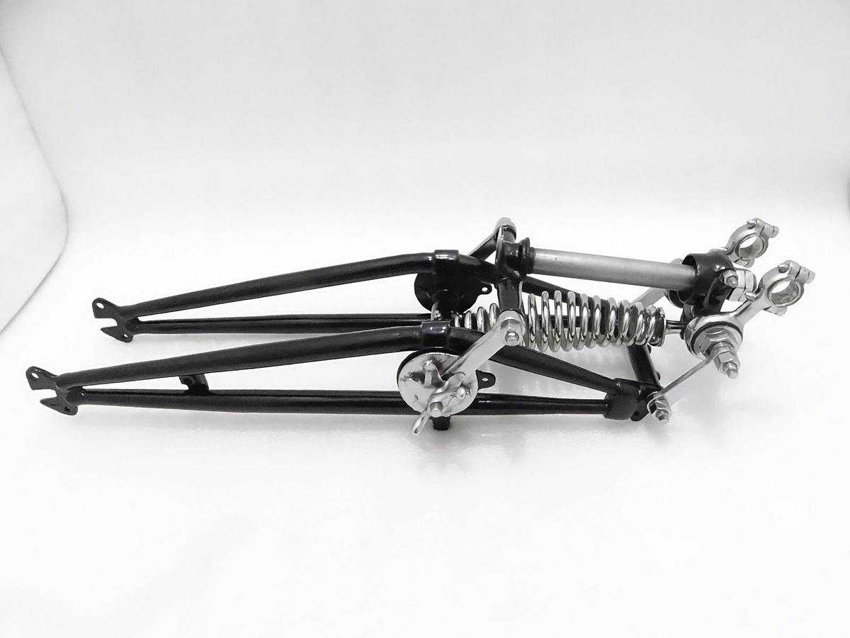 TRIUMPH 5T SPEEDTWIN T100 BLACK PAINTED FRONT GIRDER FORK