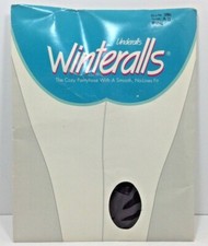 UNDERALLS WINTERALLS Control Top Pantyhose Size A-B Style 380 Wine Smooth