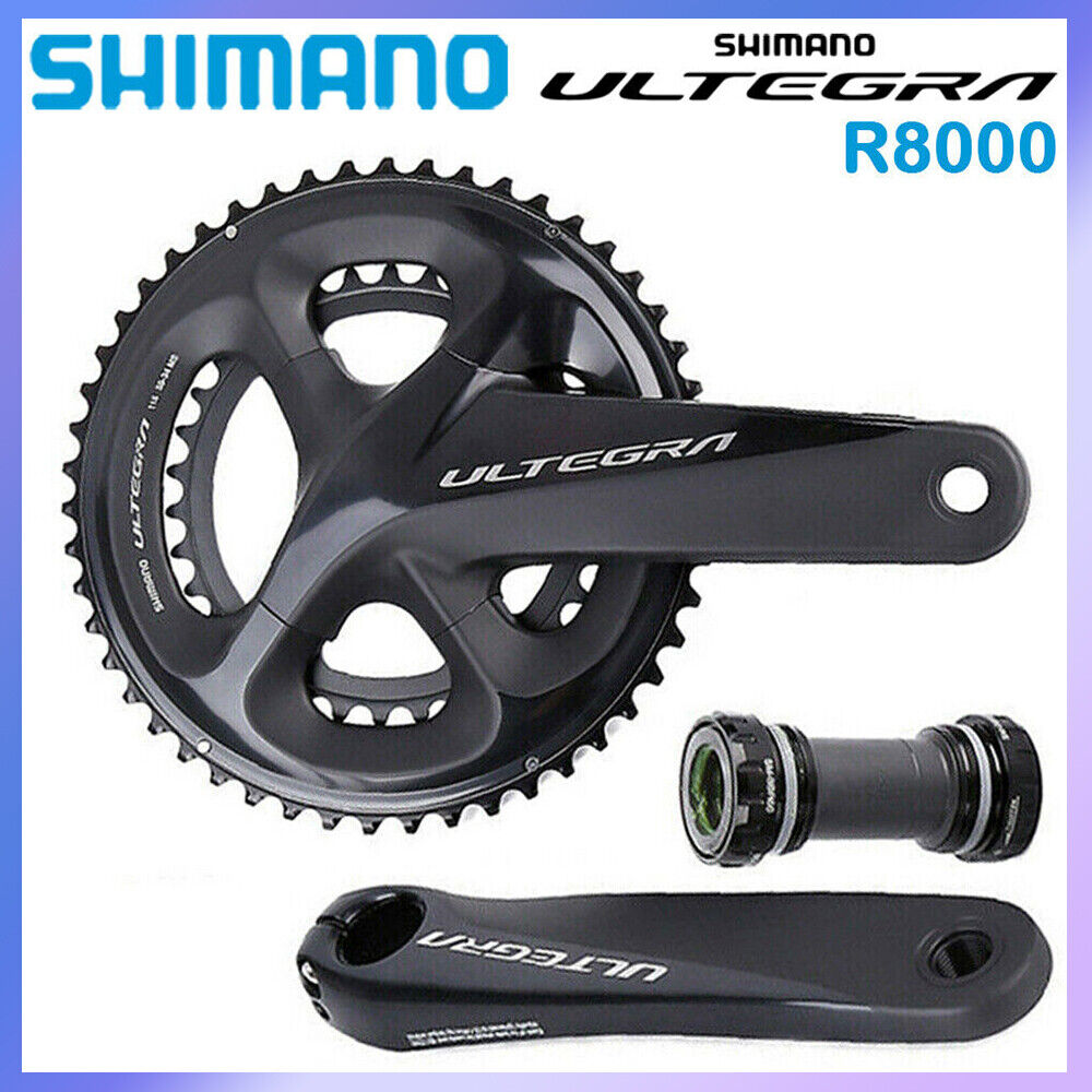 Shimano Ultegra R8000 Crankset 11 Speed 170mm 172.5mm 175mm 50-34T 52-36T  53-39T