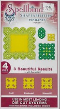 SPELLBINDERS Shapeabilities Dies FAIR ISLE Pendants