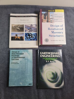 CIVIL ENGINEERING BOOKS MATHCAD BLAST RESISTANT BUILDINGS EARTHQUAKE D8