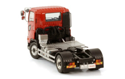 for WSI GIGA SHORT CAB 4X2 Red for ISUZU 1/50 Truck Pre-built