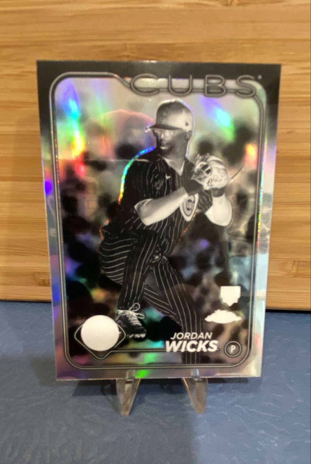 2024 Topps Chrome - Jordan Wicks #67 Negative Refractor (RC)