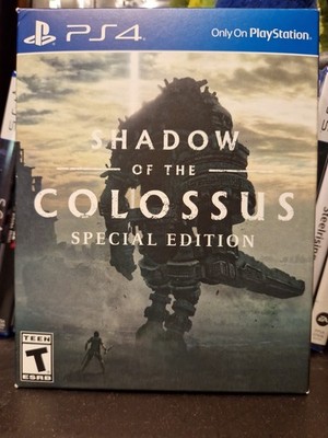 Shadow Of The Colossus Special Steelbook Edition PS4 Neu Unsealed Selten 