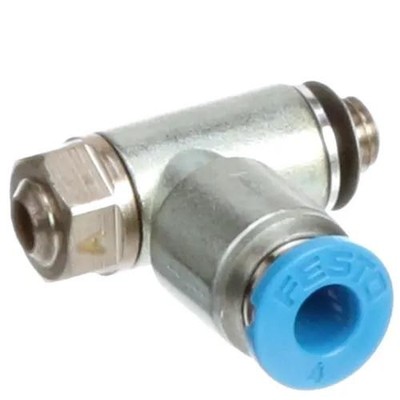 1PC FESTO CORPORATION GRLA-M5-QS-4-D Flow Control Valve, 1 port M5 Thread &