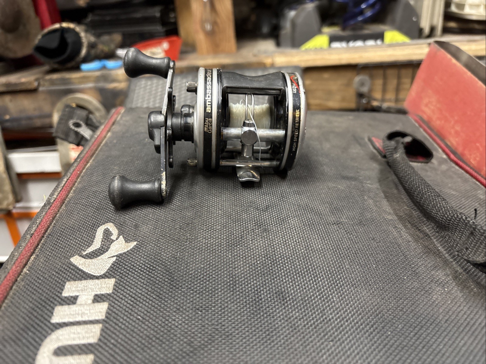 ABU Garcia Ambassador 5500C3 RH Baitcasting Reel - Sweden. F