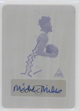 2022-23 Leaf Trinity Printing Plate Magenta 1/1 Mike Miles Jr #BA-MM3 Auto 0u66